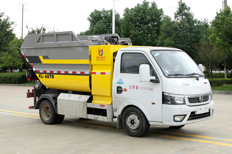 東風途逸電(diàn)動無洩漏垃圾車(chē) 3方